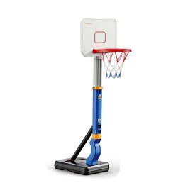 【楽天1位】 おもちゃ バスケットゴール 高さ調節可能 バスケットボール4個付き 自立式 バスケの練習用 安定性 耐久性 耐衝撃 室内 屋外 多場面利用 収納便利 ストレス解消 運動不足対策 協調能力の向上 子供用 小学生 男の子 誕生日