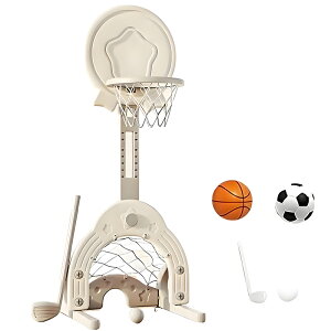 ミニ 3in1 バスケットゴール 室内 屋外 子供用 バスケットボールフープセット ミニバスケットゴール ボックス早期教育のおもちゃラック 高さ調節可能 室内遊び バスケットゴール おもちゃ