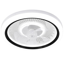 【楽天1位★5年保証】【楽天スーパーSALE｜当店で使える10％OFF】【翌日発送】シーリングファン シーリングライト 50cm 6〜10畳 6200lm LED 32W 風量6段階 正逆回転 無段階調光 3段階調色 リモコン アプリ対応 タイマー メモリー機能 工事不要 薄型 DCモーター
