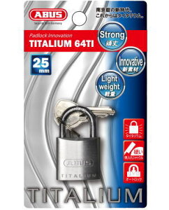 ABUS 싞 TITALIUM 25mm(BP-64TI/25KD)