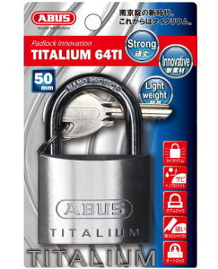 ABUS 싞 TITALIUM 50mm(BP-64TI/50KD)
