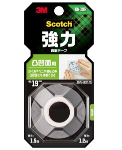 3M スコッチ 強力両面テープ 凹凸面用 KH-19R