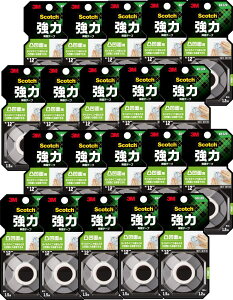 3M(スリーエム) スコッチ 強力両面テープ 凸凹面用 KH-12R 小袋20巻入り