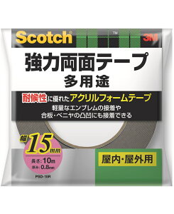 3M ͗ʃe[v pr 15mm×10m PSD-15R