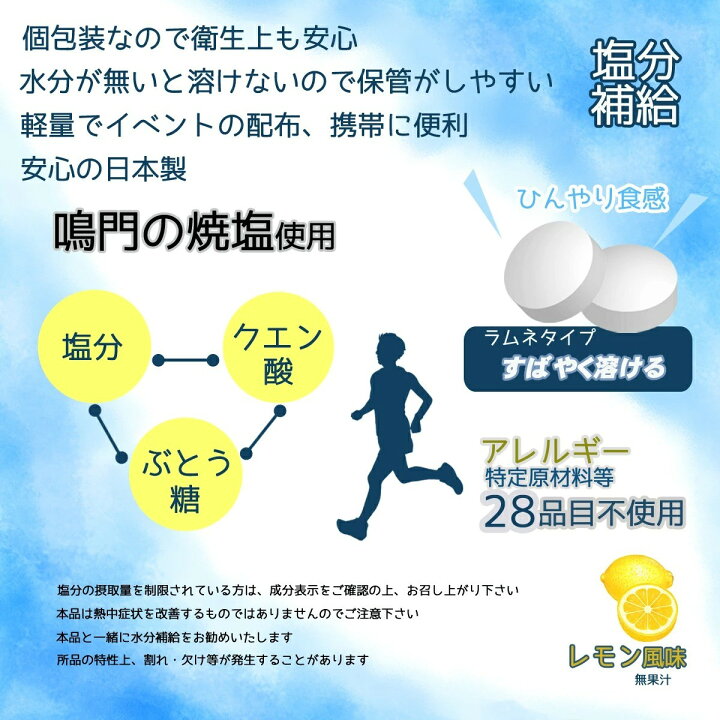 674円 男性に人気! ラムネと塩のほど良い甘さ 後味スッキリ 熱中症対策 ラムネ塩タブレット 700g 約200粒入り 674円 男性に人気! ラムネと塩のほど良い甘さ 後味スッキリ 熱中症対策 ラムネ塩タブレット 700g 約200粒入り