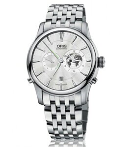 ORIS IX A[gG GreenwichMeanTime ~ebhGfBV 01 690 7690 4081-Set MB