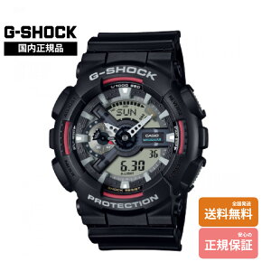 G-SHOCK ジーショック GA-110RL-1AJF メンズ腕時計 40周年記念モデル REMASTER BLACK アナデジ コンビネーションモデル タイドグラフ搭載 国内正規品 カシオ CASIO 耐衝撃 防水