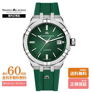 y Kiz[XENA ACR AI6008-SS000-630-5 I[g}eBbN 42mm O[_C MAURICE LACROIX AIKON Y j rv