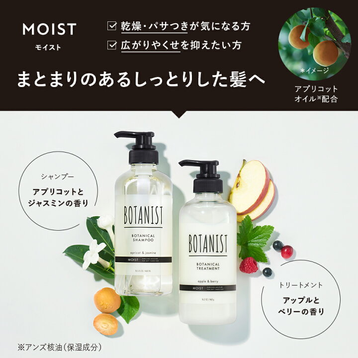 楽天市場】▽【BOTANIST ボタニスト シャンプー/トリートメント ボトル 