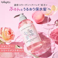 【 collagem コラジェム シャンプー・トリートメント ボトル 詰替え ヘアオイル・ヘアミルク 2点/3点セッ…