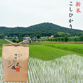 【再販】コシヒカリ 神出米 玄米 白米 【受注後精米】 2kg 5kg 10kg 令和7年産 兵庫県産 農家 直送 無洗米 米 お米 送料無料