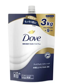 ダヴ　ボディウォッシュ　 詰替え　3kg　プレミアムモイスチャーケア　大容量　お得　DOVE　ボディソープ　体　コストコ　送料無料