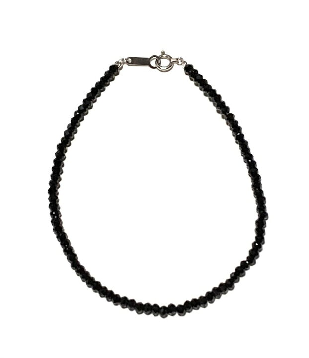 Rubus ルーバスブラックスピネルブレスレットK10