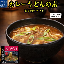 レトルト食品 詰め合わせ カレーうどんの素 セット 神戸開花亭 つゆ レトルト 惣菜 常温保存 温めるだけ レンジ対応 湯煎 簡単調理 一人暮らし 単身赴任 仕送り まとめ買い 自宅用 保存食 備蓄 母の日 【送料無料 沖縄除く のし 包装不可 簡易梱包】