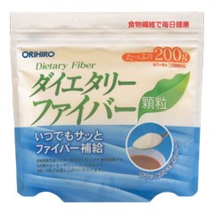 【超目玉】オリヒロ株式会社ダイエタリーファイバー顆粒　200g