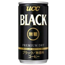 UCC上島珈琲株式会社BLACK無糖 缶 185g×60個セット
