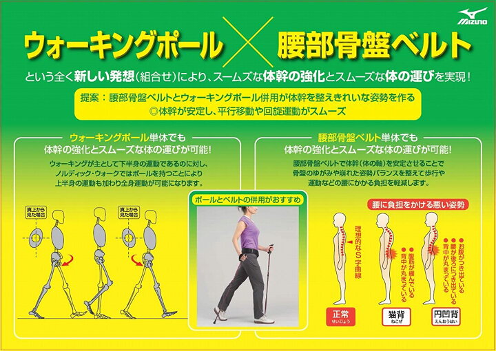 初回限定 杖 ステッキ おしゃれ ウォーキング用ポール ソフトホールドstd ロングタイプ 2本1組 C3jtp C3jtp ミズノ 介護 ウォーキングポール ウォーキング 介護用品 Fucoa Cl