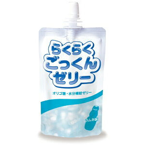 【本日楽天ポイント5倍相当】【送料無料】【お任せおまけ付き♪】ニュートリー株式会社(旧:三和化学研究所)らくらくごっくんゼリー ラムネ味 150g×6個×6パック【RCP】(発送まで7〜1
