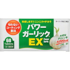 【本日楽天ポイント5倍相当】【送料無料】【お任せおまけ付き♪】株式会社健康増進パワーガーリックEX 60粒【△】