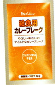 【3％OFFクーポン 4/14 20:00～4/17 9:59迄】【送料無料】【お任せおまけ付き♪】ハウス食品株式会社給食用カレーフレーク　1kg×20入（発送に7～10日かかります・キャンセル不可）【RCP】【△】