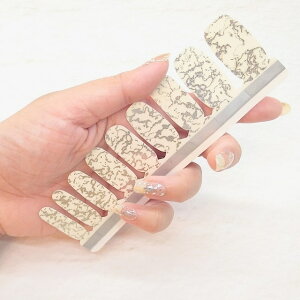 【メーカー直送品(代引き不可)※メール便発送】株式会社アダチ a-fre(エーフレ) Clear(Silver marble stone) クリア(シルバーマーブルストーン)9サイズ×2枚(合計指18本分)<大理石風><ネ