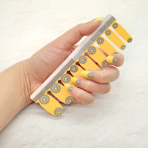 【メーカー直送品(代引き不可)※メール便発送】株式会社アダチ a-fre(エーフレ) Sunflower Yellow サンフラワーイエロー 9サイズ×2枚(合計指18本分)<ひまわり/ヒマワリ/向日葵><ハー