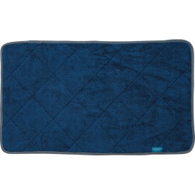 【本日楽天ポイント5倍相当】【メーカー直送品(代引き不可)】【送料無料】カララカ(CARARACA)　タオルバスマット　ネイビー　1枚［サイズ：約60×35cm］［袋入り］＜抗菌防臭加工＞［カタログ番号：24-0199-104］【RCP】【△】