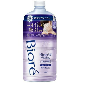 【本日楽天ポイント5倍相当】【まとめ買い3本セット】【送料無料】花王株式会社 ビオレu ザ ボディ 泡タイプ ディープクリア つめかえ用 780ml×3本<なめらか生クリーム泡で、優しく洗う>