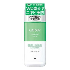 【3％OFFクーポン 8/4 20:00〜8/11 01:59迄】【送料無料】株式会社マンダムギャツビー　薬用アクネケアウォーター【医薬部外品】 200ml【RCP】【△】