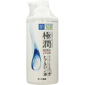 【本日楽天ポイント5倍相当】ロート製薬株式会社 肌ラボ 極潤ヒアルロン液 大容量ポンプタイプ ( 400mL )＜吸いつくようなもちもち素肌に導く化粧水＞