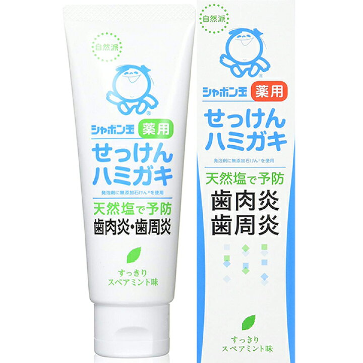 在庫限り シャボン玉石けん シャボン玉薬用せっけんハミガキ 80g 医薬部外品 在庫限り シャボン玉石けん シャボン玉薬用せっけんハミガキ 80g 医薬部外品