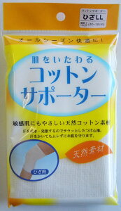 【ポイント13倍相当】テルコーポレーションコットンサポーター ヒザLL【RCP】【北海道・沖縄は別途送料必要】