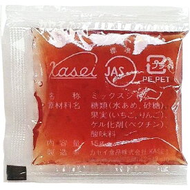 カセイ食品いちごミックスジャム　15g×40包　（給食用ジャム・個袋ジャム）【給食　ジャム　マーガリン　パテ】【北海道・沖縄は別途送料必要】【CPT】