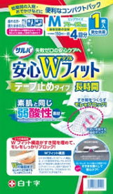 白十字サルバ　安心Wフィット　M　1枚入【RCP】【北海道・沖縄は別途送料必要】【CPT】