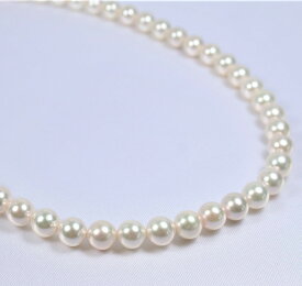 日本産あこや真珠ネックレス(6.5-7ミリ) 　　（あこや真珠ネックレス、パールネックレス、真珠ネックレス、和珠ネックレス、アコヤパール、あこや真珠、アコヤ真珠、和珠、あこや本真珠)