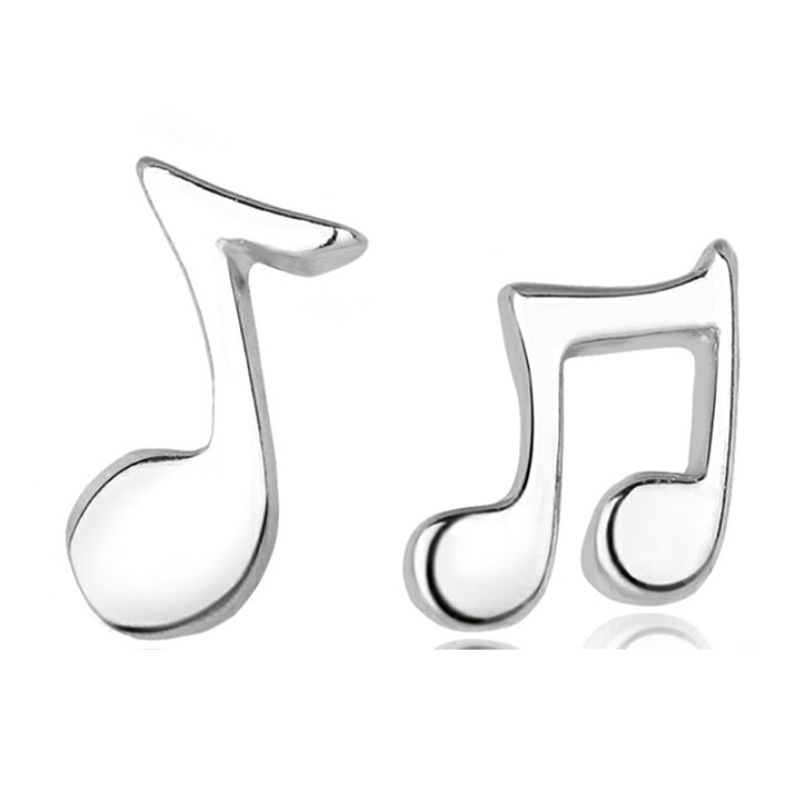 楽天市場 送料無料 ピアス レディース アクセサリー スタッドピアス キャッチピアス 音符 音楽 ミュージック おしゃれ きれいめ シルバー925 ギフト プレゼント Dolcissimo