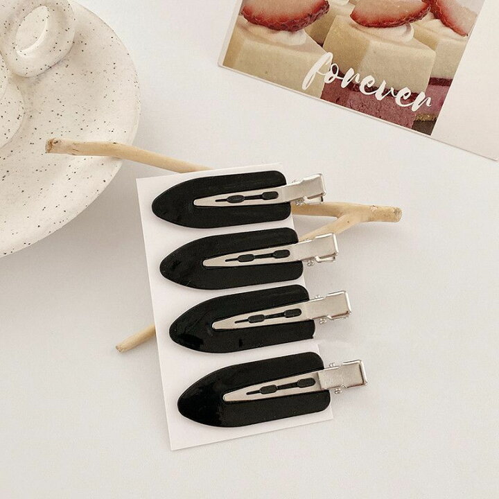 137円 【SALE/100%OFF】 跡クセつかない前髪クリップ4個入 137円 【SALE/100%OFF】 跡クセつかない前髪クリップ4個入
