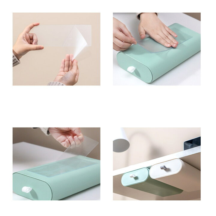 楽天市場 送料無料 引き出し 引出し デスク下 収納 整理 小物入れ 机 後付け シール 接着 スライド 北欧 かわいい おしゃれ シンプル 簡単 ペンケース オフィス用品 置き型 貼り付け 取り付け トレー 小さめ コンパクト 省スペース Dolcissimo