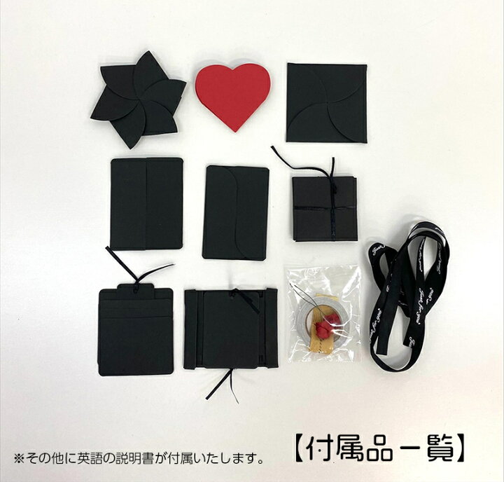 Diy サプライズボックス 手作りアルバム スクラップブック 爆発ボックス バレンタインデー 誕生日 結婚記念日 プレゼント インスタ映え 六角型 デザイン かわいい カード ハンドメイド 写真 ラブメモリー 簡単 デコレーション付き Ensya 彼氏彼女のプレゼント通販店pavo
