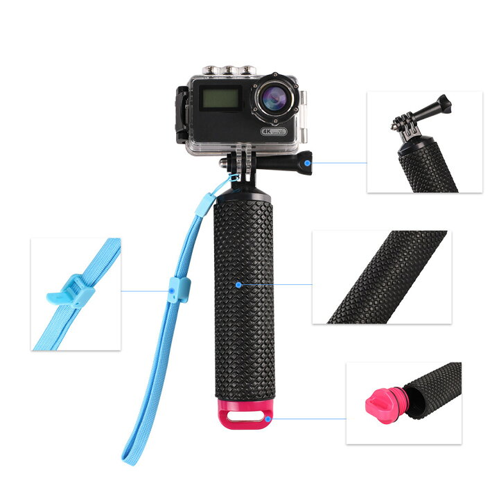 楽天市場】送料無料 自撮り棒 セルカ棒 GoPro用 水に浮く アクセサリー ストラップ付き 落下防止 フロートグリップ フロートマウント 空洞 滑り止め ゴープロ アクションカメラ ウェアラブルカメラ 海 マリンスポーツ プール 川 レジャー シュノーケリング : dolcissimo 楽天市場】送料無料 自撮り棒 セルカ棒 GoPro用 水に浮く アクセサリー ストラップ付き 落下防止 フロートグリップ フロートマウント 空洞 滑り止め ゴープロ アクションカメラ ウェアラブルカメラ 海 マリンスポーツ プール 川 レジャー シュノーケリング : dolcissimo