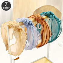 楽天市場】シフォン リボン（カチューシャ｜ヘアアクセサリー 