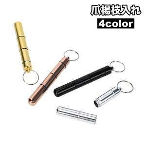 送料無料 爪楊枝入れ つまようじ入れ 楊枝ホルダー 爪楊枝ケース 蓋付き リング付き コンパクト 携帯 持ち運び フタ付き おしゃれ かわいい ギフト プレゼント 贈り物