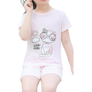 送料無料 パジャマ メッシュ 上下セット 半袖 半ズボン 子供服 キッズ ジュニア カットソー ショートパンツ 寝巻き 寝巻き ルームウェア 部屋着 夏 男の子 女の子 こども服 子ども服