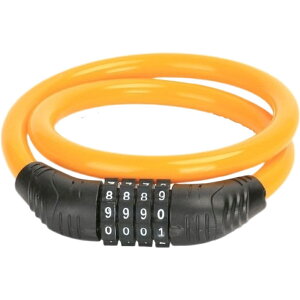 送料無料 ワイヤーロック ダイヤルロック ナンバー式 自転車用 鍵 暗証番号 4桁 盗難防止 施錠 便利 取付簡単 セキュリティ シングル 前輪用 後輪用 通勤 通学 サイクリング アウトドア 緑 青