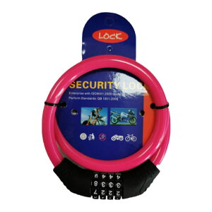 送料無料 ワイヤーロック ダイヤルロック ナンバー式 自転車用 鍵 暗証番号 4桁 盗難防止 施錠 便利 取付簡単 セキュリティ シングル 前輪用 後輪用 通勤 通学 サイクリング アウトドア 緑 青