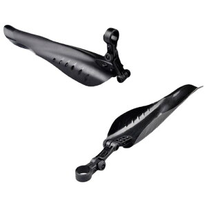 送料無料 自転車用泥よけ フェンダー 前後セット フロント リア 無地 黒 泥はね防止 飛び散り防止 取り付け簡単 汎用 サイクル用 マウンテンバイク ロードバイク クロスバイク 自転車用グッ