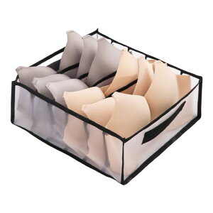 送料無料 衣類収納ボックス 収納ケース 仕切りボックス 単品 6マス 7マス 9マス メッシュ 引き出し 片付け 収納用品 整理 整頓