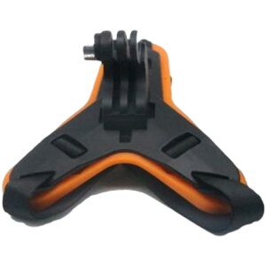 送料無料 ヘルメットマウント 顎マウント マウントホルダー アクションカメラアクセサリー GoPro など フルフェイスヘルメット用 ストラップ 取り付け式 カメラ固定 手ぶら 撮影 バイク 自転