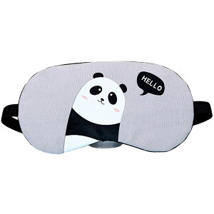 送料無料 アイマスク アイピロー 安眠グッズ レディース ゴムバンド ポケット付き ホット クール かわいい キュート クマ イヌ ウサギ パンダ アニマル 動物 旅行用品