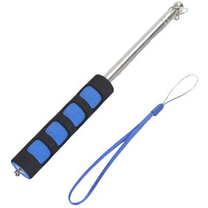 送料無料 指示棒 伸縮ポール 120cm 伸縮可能 伸縮旗ポール 手旗棒 教育ポインター 屋外フラッグポール 1.2m ガイド 教師